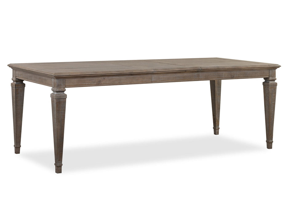 Lancaster - 3 Piece Extendable Rectangular Dining Table Set