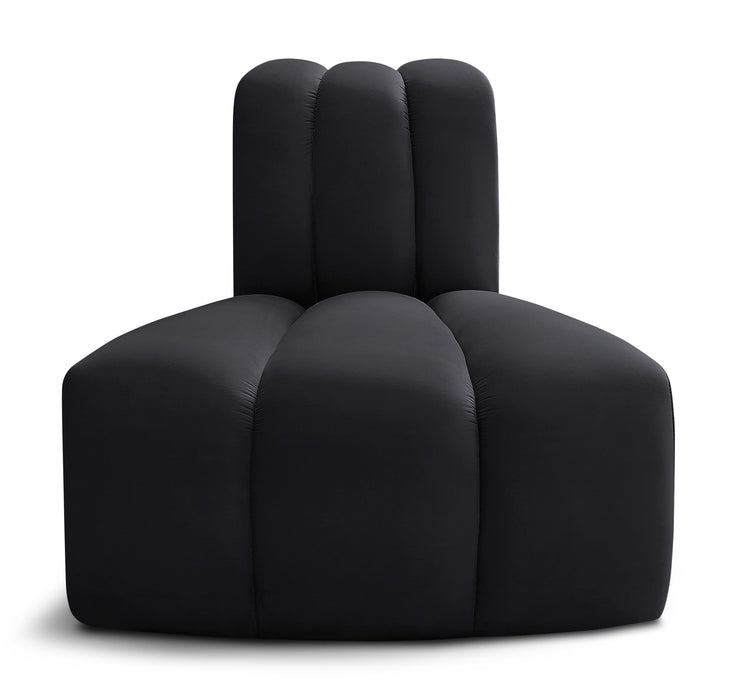 Arc - Velvet Reverse Corner Chair
