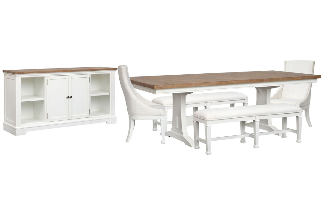 Kingston - Extendable Rectangular Dining Table Set