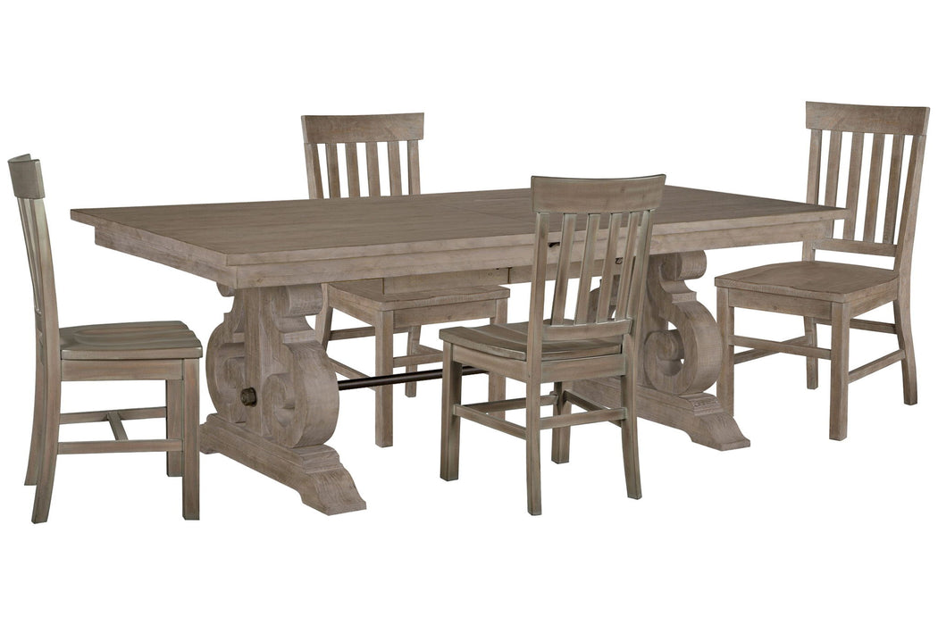 Tinley Park - Extendable Rectangular Dining Table Set