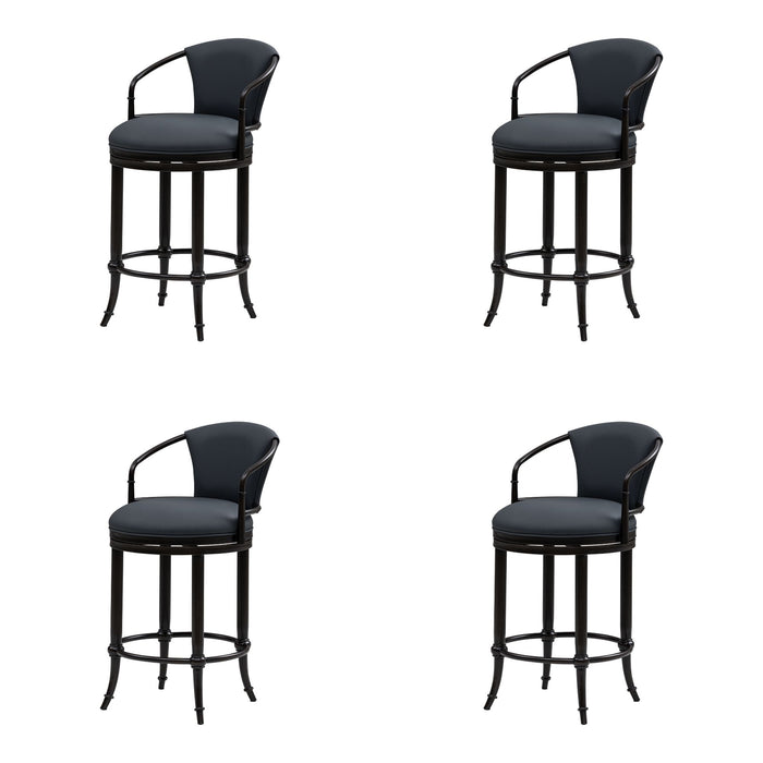 Otis - Upholstered Swivel Counter Height Barstool