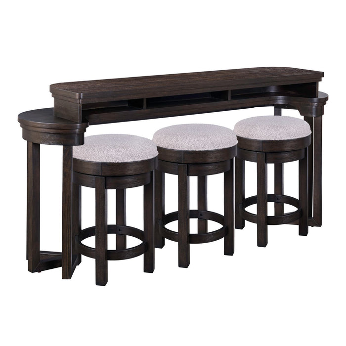 Weston - 4 Piece Bar Set - Brown