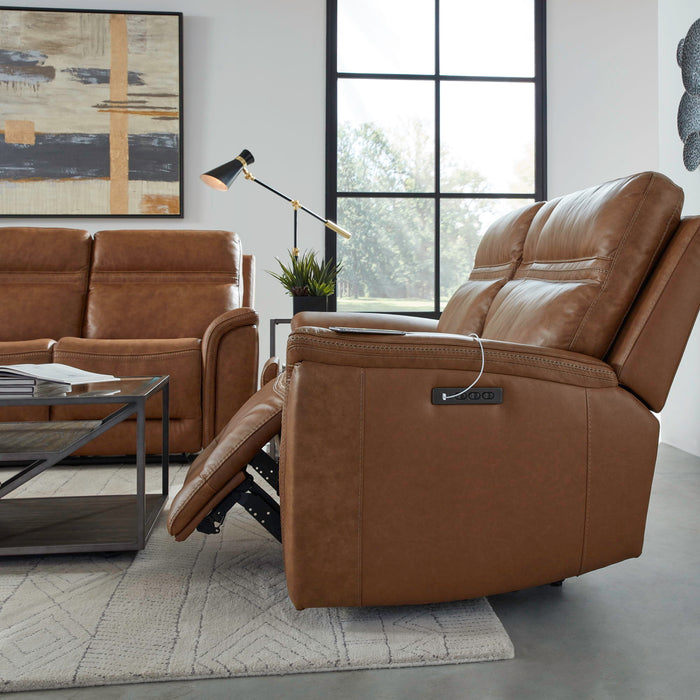 Cooper - Loveseat With Console P3 & ZG - Camel