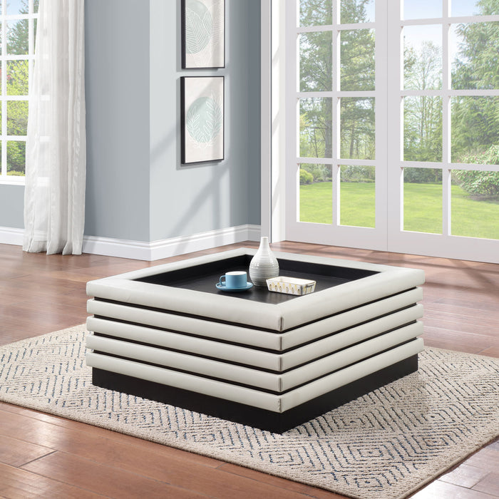 Rory - Coffee Table With Black Base