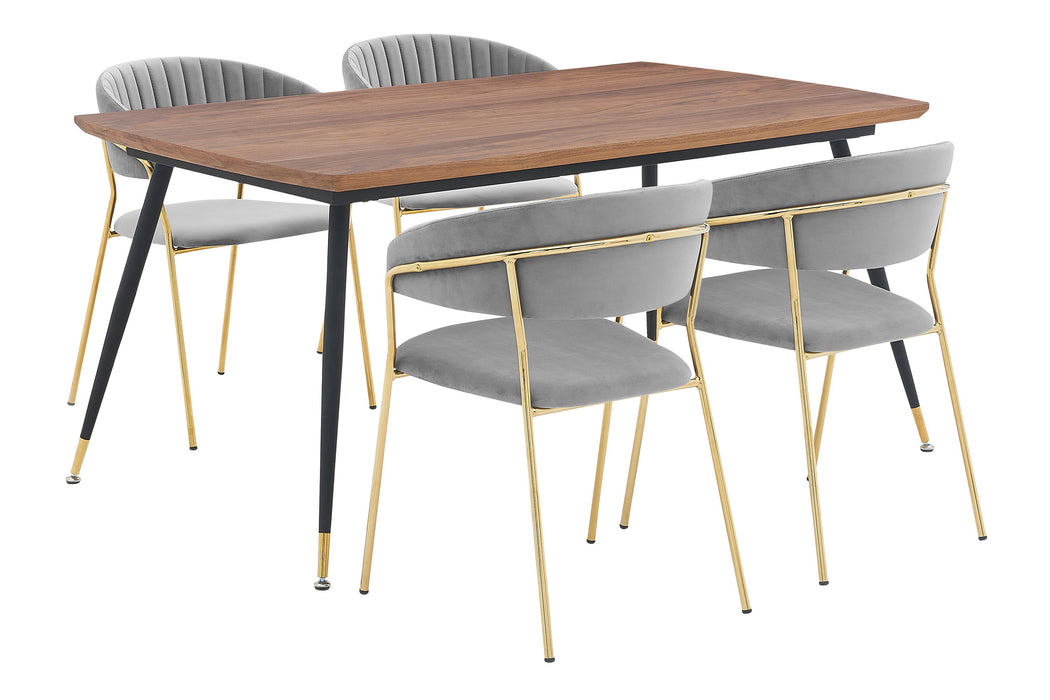 Messina And Nara - Rectangular Dining Set