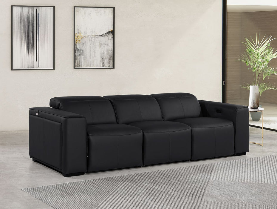 1224 - 3-Piece Modular Power Reclining Sofa In With 3 Power Recliners & Power Headrests