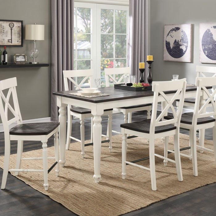 Mountain Retreat - Barstool - Dark Mocha & Antique White