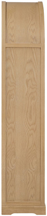 Corva - Solid Wood, Oak Veneer And Stainless Steel Storage Cabinet