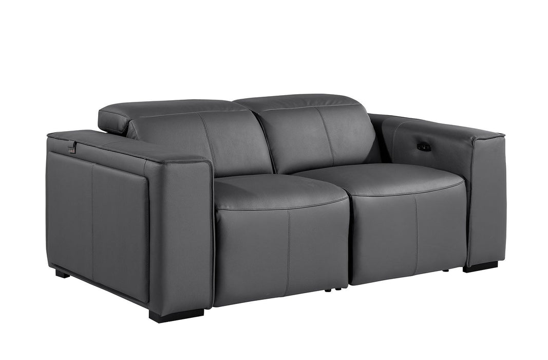 1224 - 2-Piece Modular Power Reclining Loveseat In With 2 Power Recliners & Power Headrests