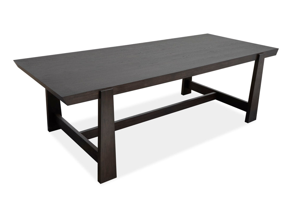Tauren - Trestle Dining Table - Coffee Bean