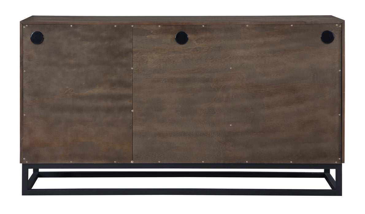 Folkstone - Three Door Credenza - Brown