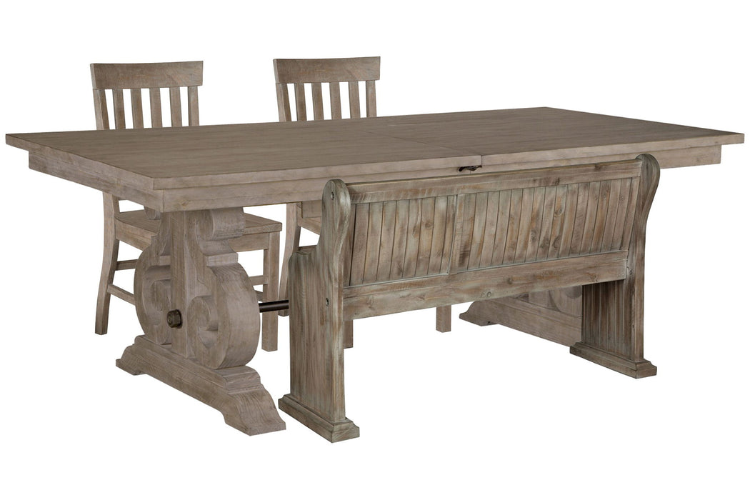 Tinley Park - Extendable Rectangular Dining Table Set