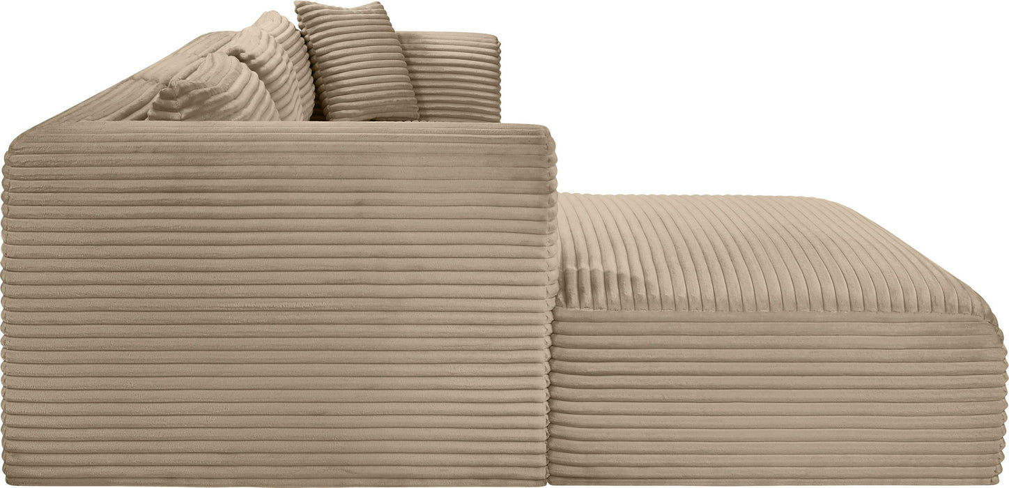 Shaggy - Fabric 3 Piece Modular Sectional