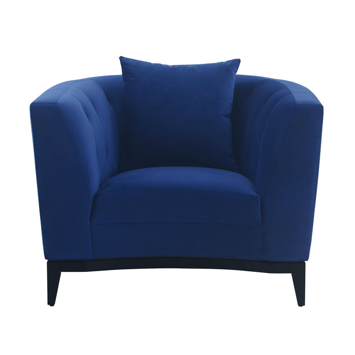 Melange - Velvet Upholstered Accent Chair