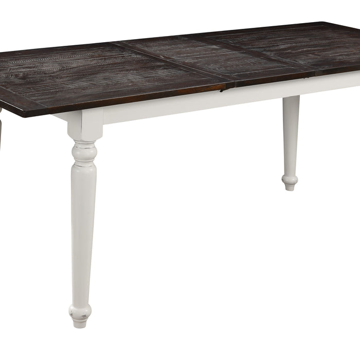 Mountain Retreat - Gathering Table - Dark Mocha & Antique White