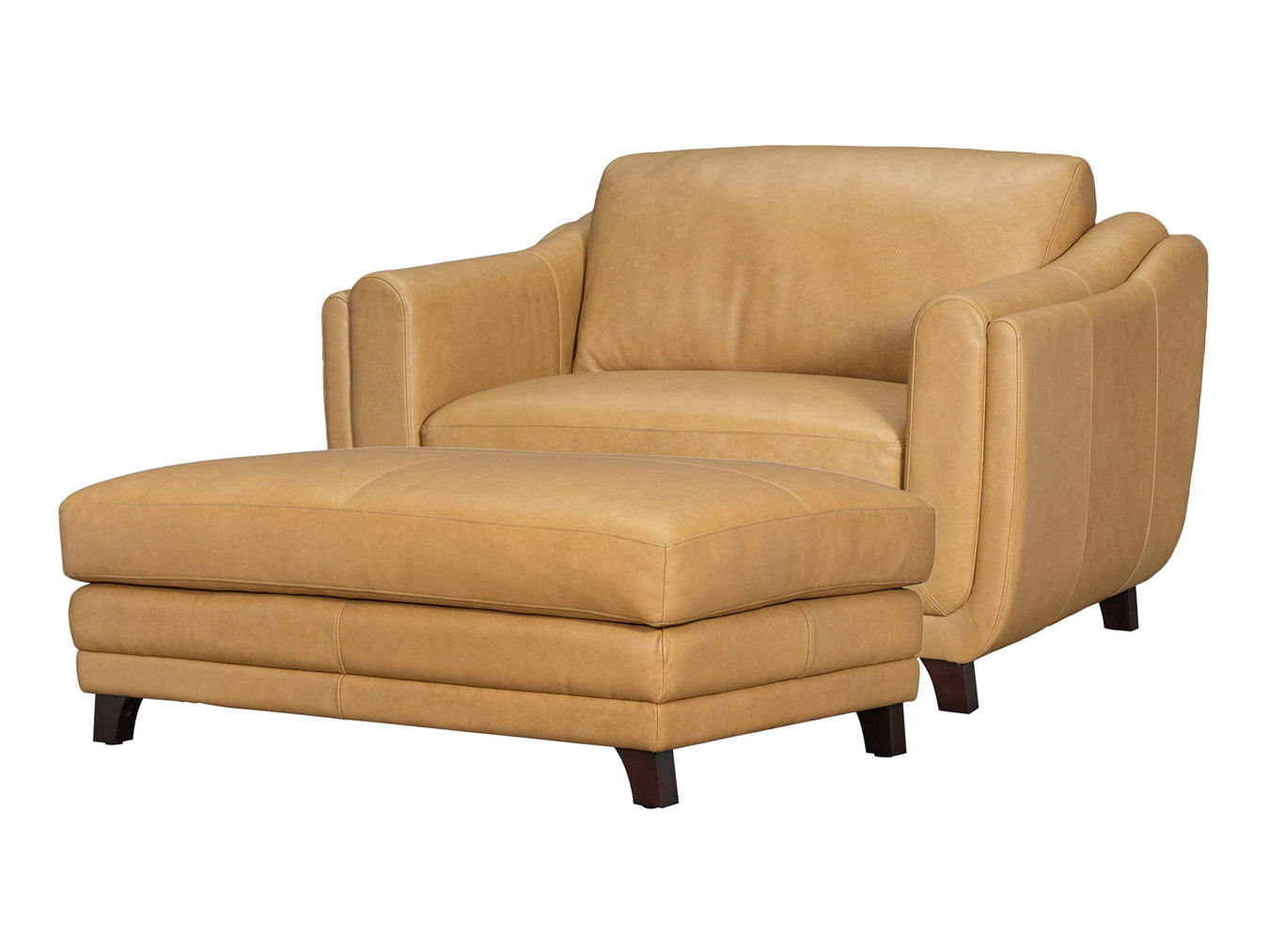 Chair w/ Ottoman