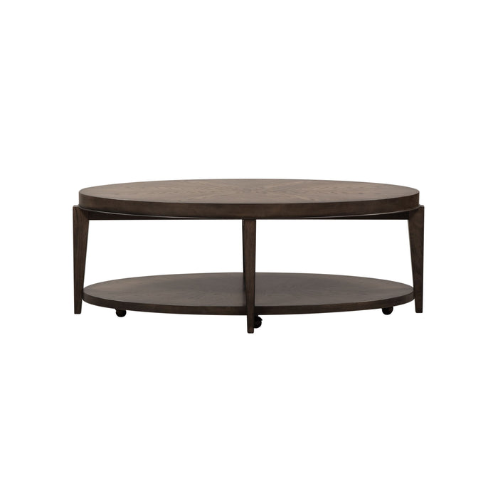 Penton - 3 Piece Table Set - Dark Brown