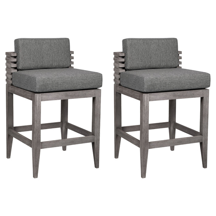 Vivid - Outdoor Patio Counter Stool Set