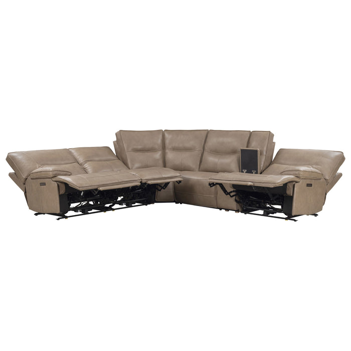 Gladiator - 6 Piece Modular Power Reclining Sectional