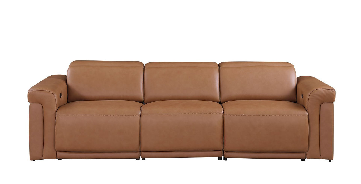 1126 - 3-Piece Modular Power Reclining Sofa In With 2 Power Recliners & Power Headrests