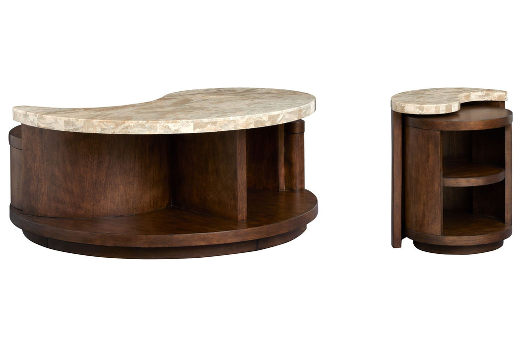 McPherson - Round Cocktail Table Set