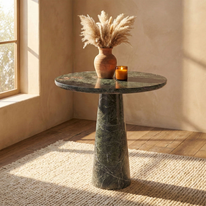 Fontelina - 30" Genuine Marble Bistro Dining Table