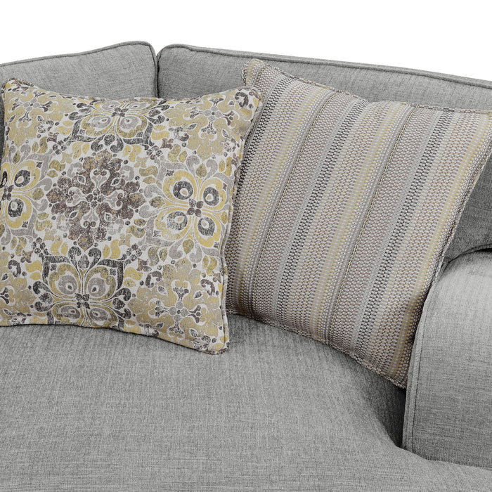 Analiese - 5 Piece Sectional - Gray