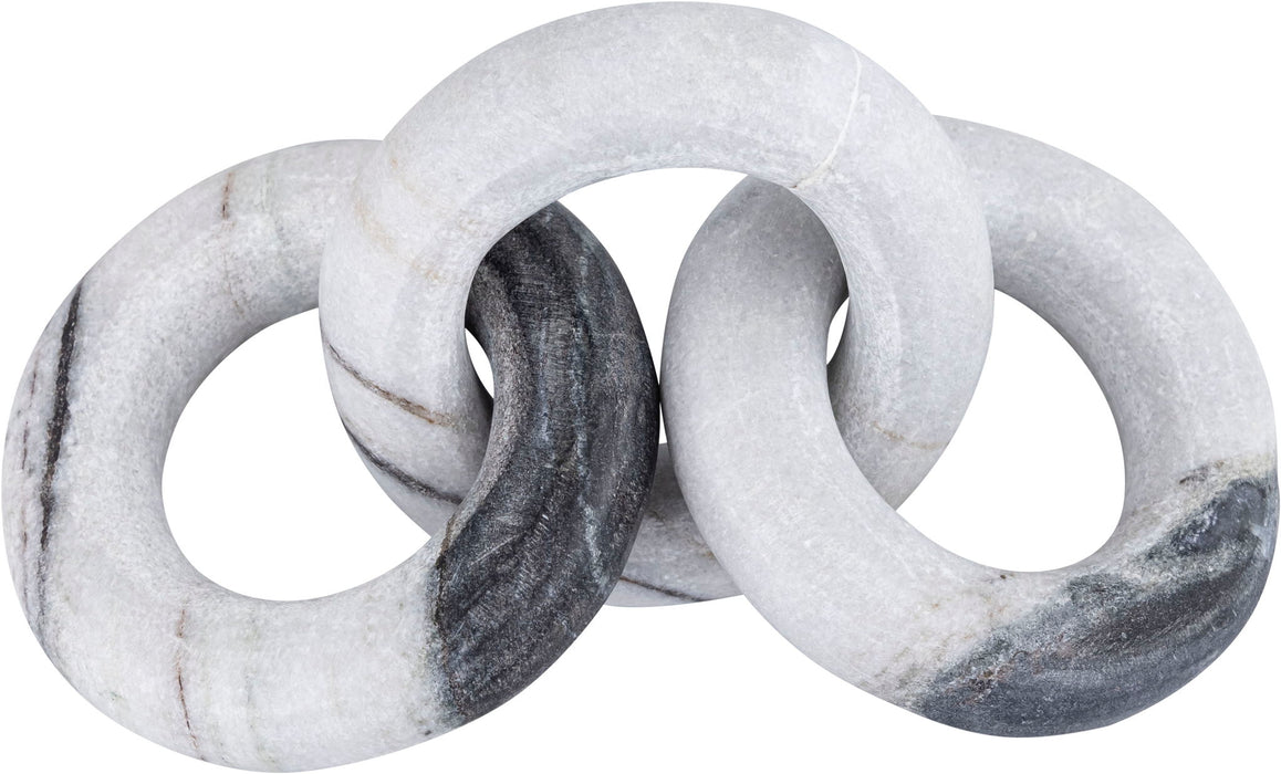 Rings - Marble Decorative Chain Links