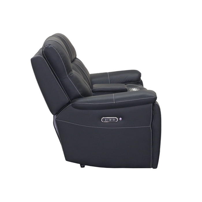 Hartley - Reclining Console Loveseat