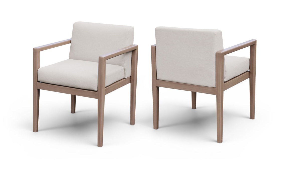 Solace - Olefin Performance Fabric Outdoor Patio Dining Arm Chair