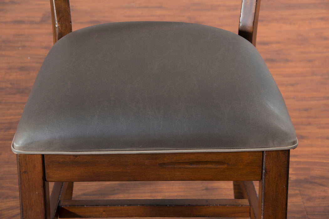 Tuscany - Crossback Chair - Dark Brown