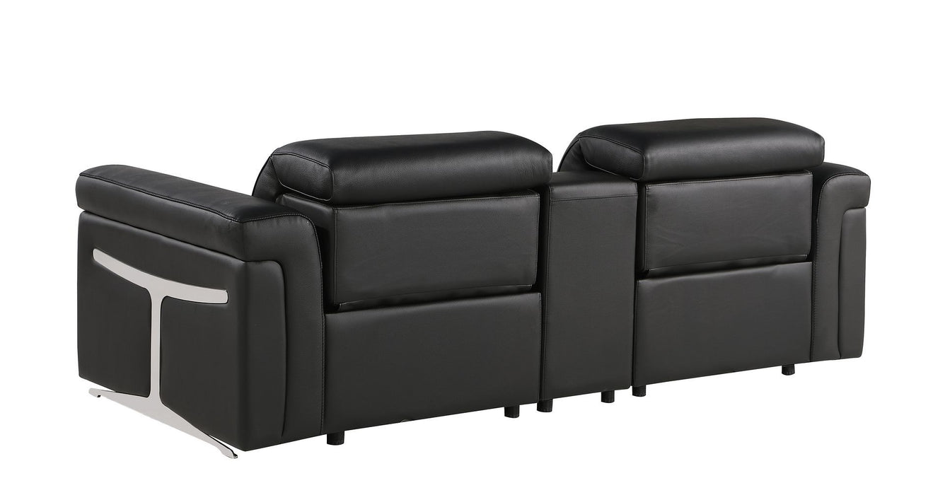 1126 - 3-Piece Modular Power Reclining Loveseat In With 2 Power Recliners & Power Headrests