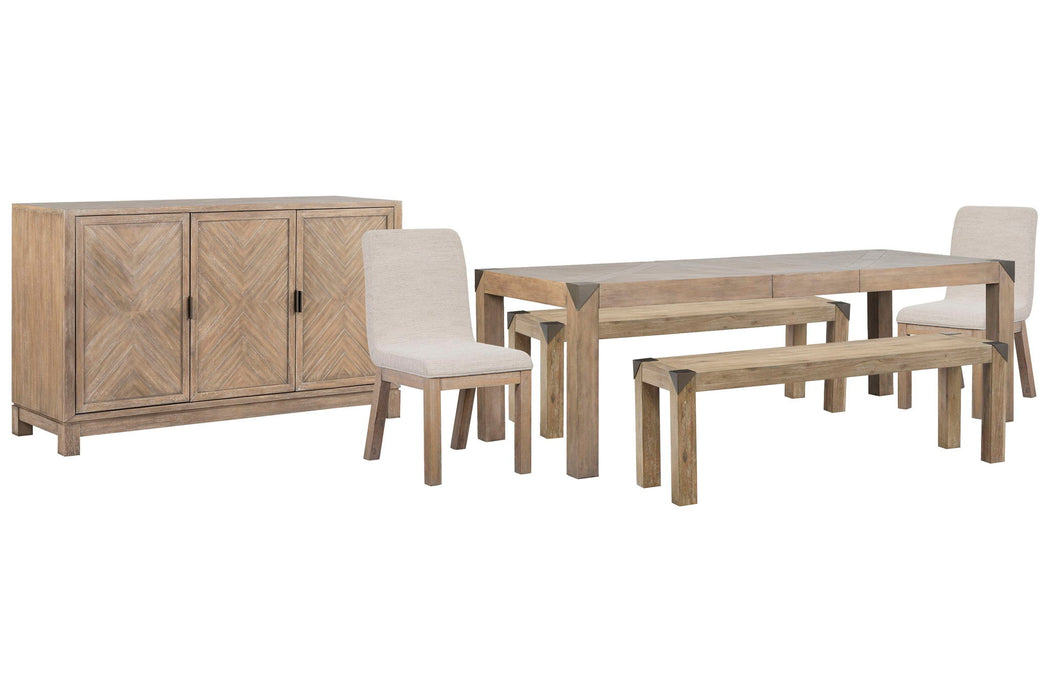 Ainsley - Extendable Rectangular Dining Table Set