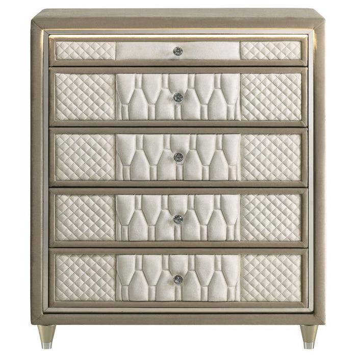 Lorient - 5-Drawer LED Chest of Drawers