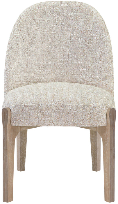 Torino - Upholstered Dining Chair With Brushed Natural Base (Set of 2)