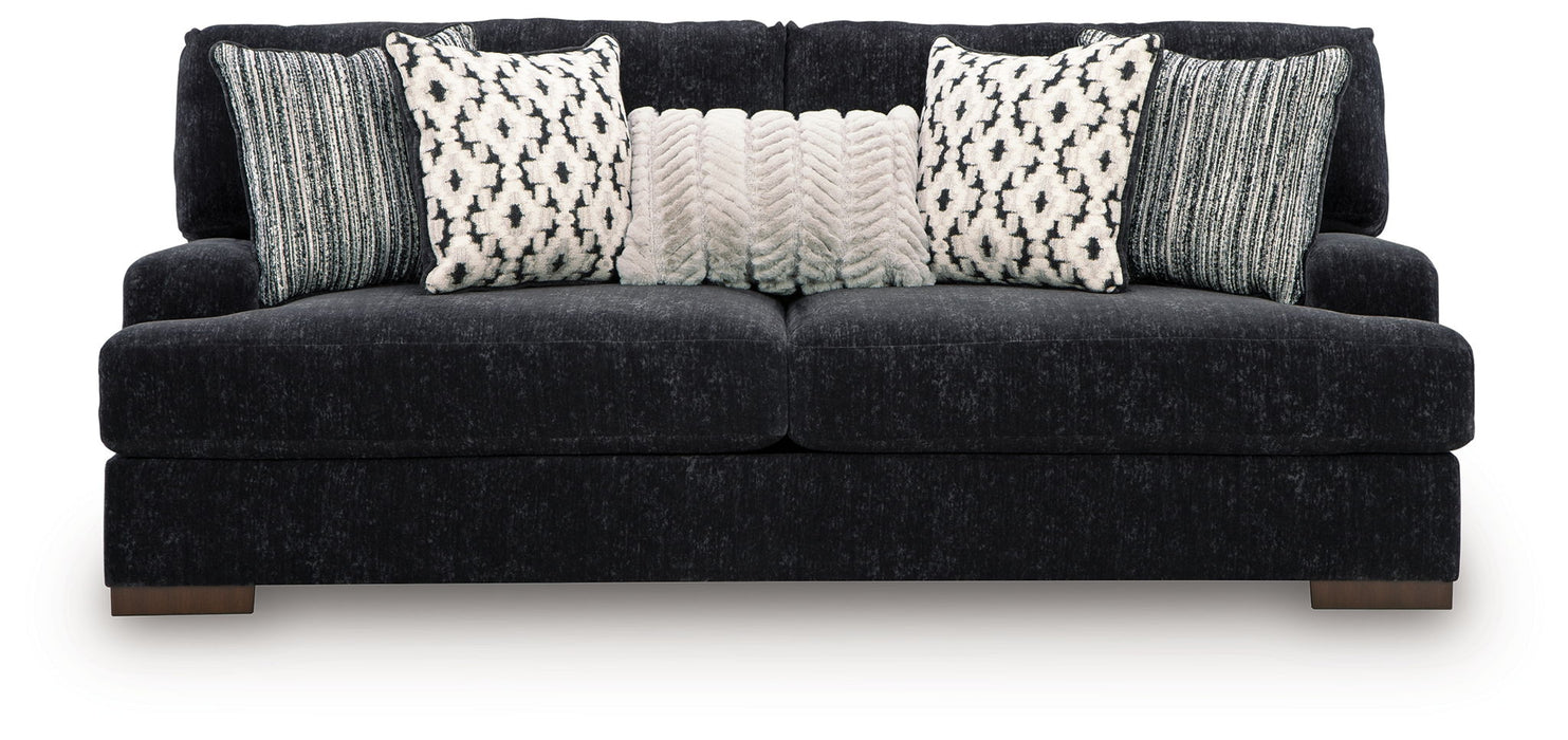 Whitmore Manor - Sofa - Black Pearl