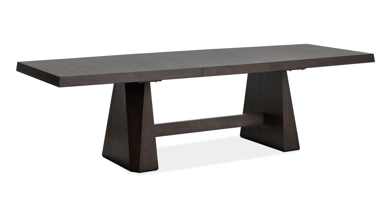 Tauren - Double Pedestal Dining Table Set