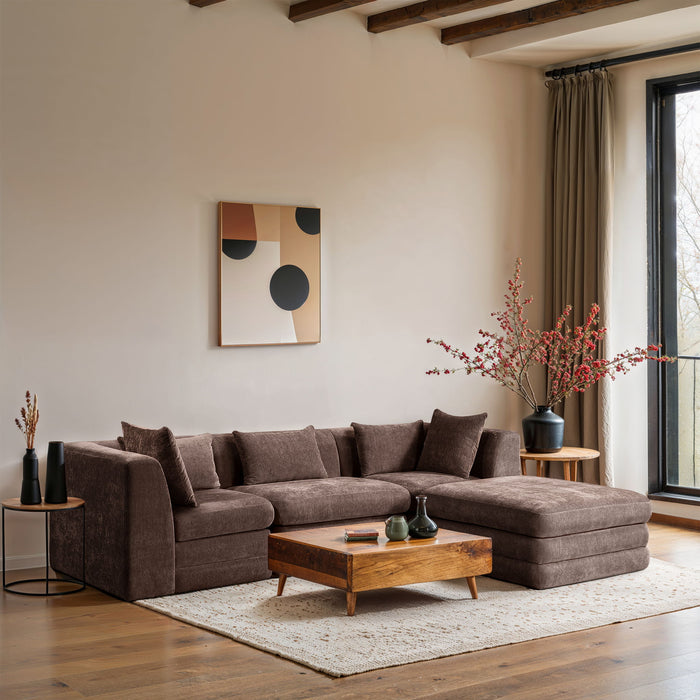 Stellar - 4 Piece Upholstered Modular Sectional