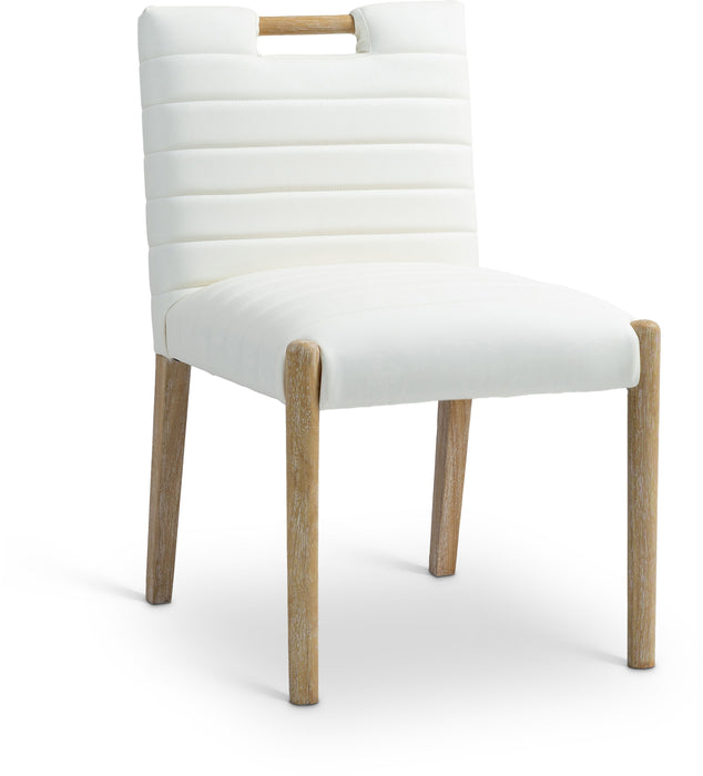Aimee - Dining Side Chair (Set of 2) - Light Brown Legs