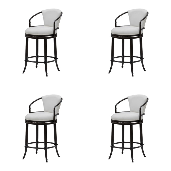 Otis - Upholstered Swivel Counter Height Barstool