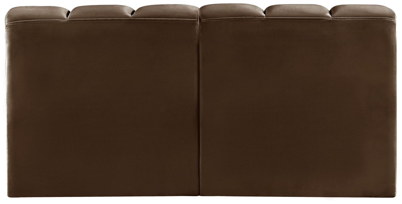 Arc - Velvet 2 Seats Modular Sofa