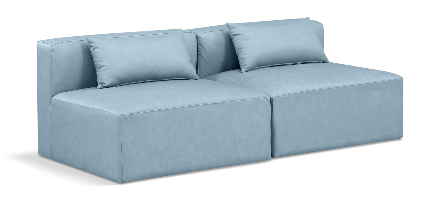Cube - Modular 2 Seat Armless Sofa