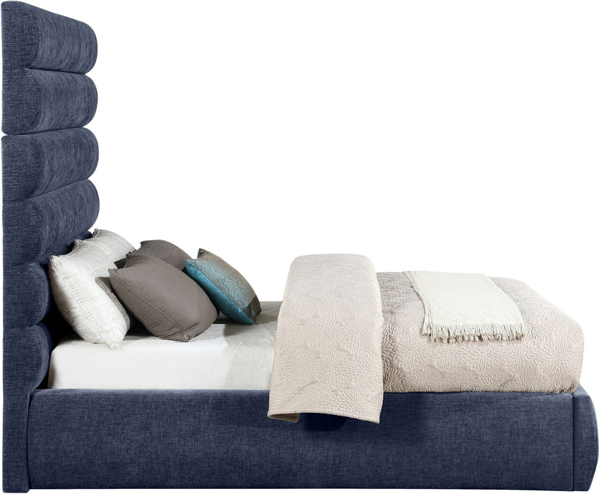 Adam - Chenille Fabric Bed With 70.5" Headboard