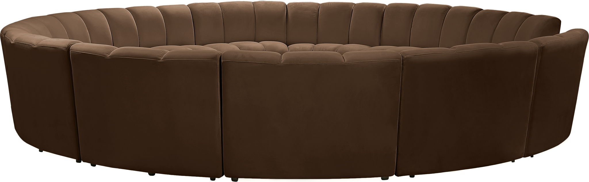Infinity - 12 Piece Velvet Modular Sectional