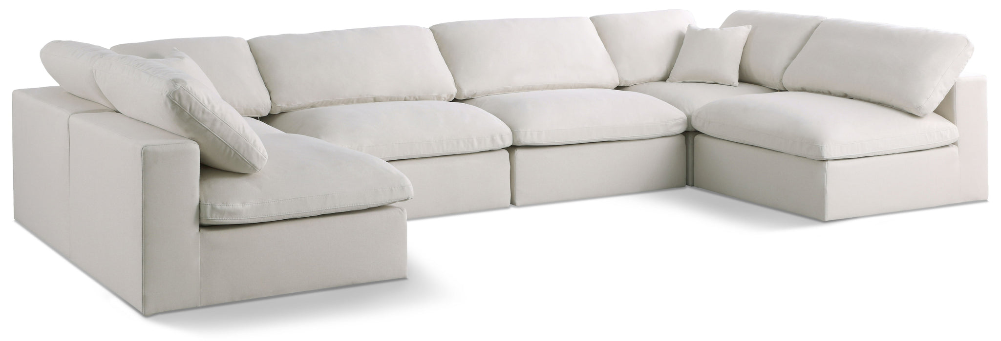 Plush - 6 Piece Modular Sectional