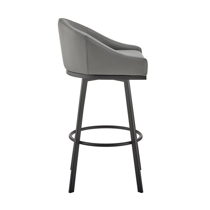 Eleanor - Swivel Stool - Black Base