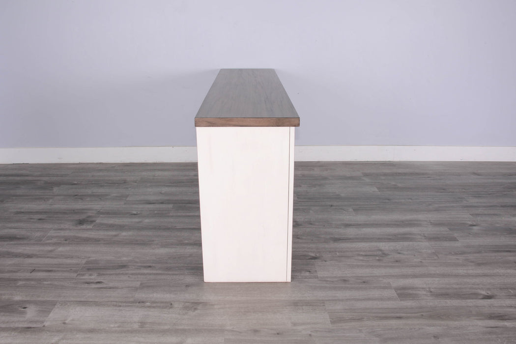 Media Console With Electric Fireplace