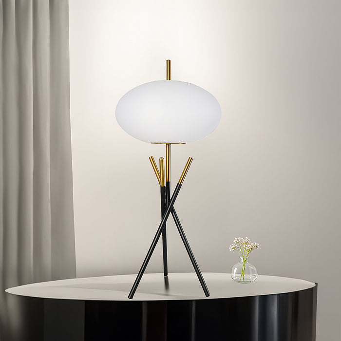 Table Lamp - Black / Gold