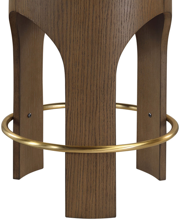 Bocceli - Counter Stool - Brown Base