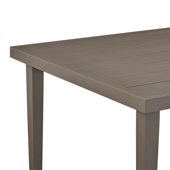 Grenada - Outdoor Rectangle Dining Table - Gray